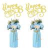 12PCS Happy 18th Birthday Party Centerpiece Gold 18th Birthday Table Decorations for Girls Boys Officially 18th Teenager Birthday for 18th Birthday Party Supplies (gold 18) view 1
