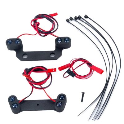 DUHWQ Upgrade Parts LED Headlight and Taillight Set Compatible with 1/10 RC Cars Compatible with E-Revo 2.0 86086-4