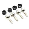 DUHWQ Compatible Spare Parts Accessories Set of 4 Pivot Balls and Bushings Compatible with E-Maxx E-Revo Revo RC Cars 4933 view 1