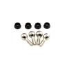 DUHWQ Compatible Spare Parts Accessories Set of 4 Pivot Balls and Bushings Compatible with E-Maxx E-Revo Revo RC Cars 4933 view 4