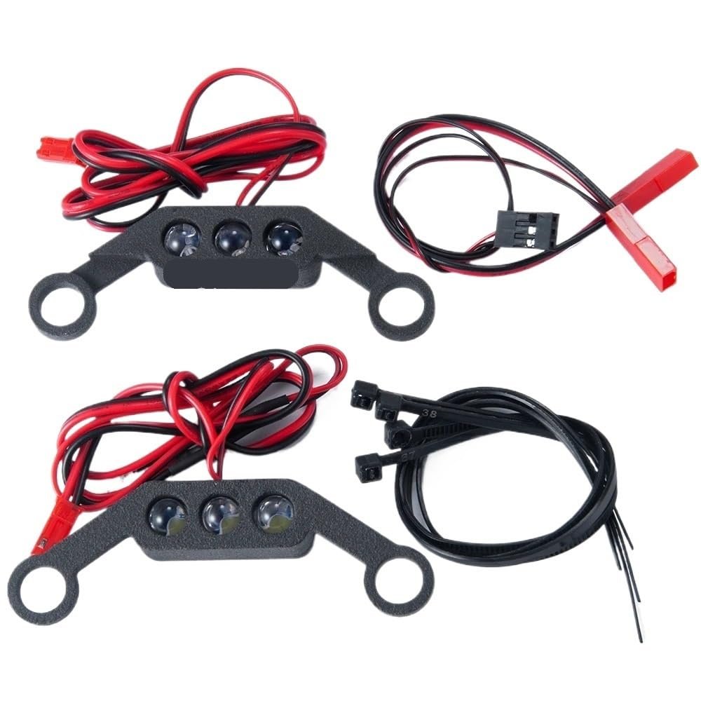 DUHWQ 1/10 RC Crawler Upgrade Part Compatible Spotlight Headlamp 89086-4