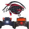 DUHWQ 1/10 RC Crawler Upgrade Part Compatible Spotlight Headlamp 89086-4 view 2