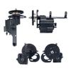 DUHWQ Metal 2 Speed Transmission Center Gearbox with Cover Compatible with 1/10 RC Crawler Cars Compatible with Various Models 90018 90053 90048 RR10(Cover) view 2