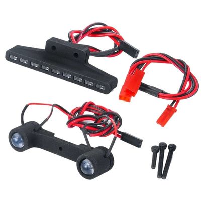 DUHWQ Front and Rear Headlight Tail Light Accessories Compatible with E-REVO 1/16 Brushless RC 71076-3