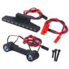 DUHWQ Front and Rear Headlight Tail Light Accessories Compatible with E-REVO 1/16 Brushless RC 71076-3 view 1