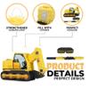 Birchio Excavator Pinatas Bundle with a Blindfold and Bat (16.5x11x4.7 inch), Pinata for Construction Theme Birthday Parties, Boys Birthday Party Supplies, Decoration view 3