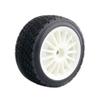 4PCS 22 Inch RC Car Wheel Rims and 80MM Tires Compatible with 110697 94177 and Similar 110 Scale Rally Models(Black) view 3