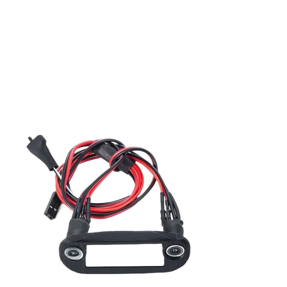 DUHWQ Front LED Headlight Upgrade Compatible with 1/24 RC Car Models Including SCX24 AXI00002 AXI00005