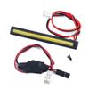 DUHWQ Roof Rack LED Spotlight Light Accessories Compatible with Compatible 1/24 RC Crawler Vehicles Like SCX24 AXI90081 view 1