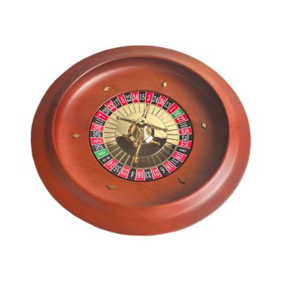 SM SunniMix Roulette Game Roulette Wheel Party Prop Interaction Table Game Turntable Wood Rotating for Family Travel KTV Carnival