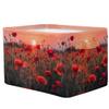 YPPAHHHH Pink Flower Storage Basket Bin Spring Floral Storage Cube Box with Handles Large Foldable Toys Organizer Room Decor for Nursery Bedroom, 1 PCS view 2