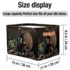 YPPAHHHH Red Wine Glass Grape Storage Basket Bin Wooden Barrel Storage Cube Box with Handles Large Foldable Toys Organizer Room Decor for Nursery Bedroom, 2 PCS view 4