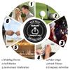 200-1000 Custom Plastic Poker Chips, Drink Chips Personalized Your Own Logo, Image and Text, Double Sided Full Color Printing Custom Tokens for Bar, Party, Business Cards and Promotions (Yellow) view 4