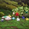 11 pcs Animal Figurines, 3D Printed Animal Figurines Set, Articulated, Party Favors, Pocket Fidget Toys Bulk, Goodie Bag Stuffers, Gifts for Boys Girls Toddlers, Office Desk Pets, Classroom rewards view 2