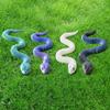 WUALAIER 3D Printed Snake Toy -24" Crystal-Like Movable Snake 3D Articulated Flexible Fidget Toy 3D Printed Animals Exquisite Cute Pet Toy Realistic Fake Toy Figure (Blue-Green) view 4