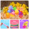 24pcs Prefilled Easter Eggs with Butter Slime, Stuffers Non-Sticky Putty Slime for Kids Easter Fillers Hunt Classroom Prize view 3