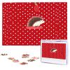 1000PCS Jigsaw Puzzle for Adults Personalized Picture Puzzle Red Polka dot Hedgehog Customized Wooden Puzzle for Family, Birthday, Wedding, Game Nights Gifts Animal Puzzle 29.5x19.7 inches view 1