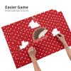 1000PCS Jigsaw Puzzle for Adults Personalized Picture Puzzle Red Polka dot Hedgehog Customized Wooden Puzzle for Family, Birthday, Wedding, Game Nights Gifts Animal Puzzle 29.5x19.7 inches view 3
