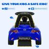 HEIMILI Kids Push Car with Music, Ride-On Toy with Anti-Slip Wheels, Bumper Guards and Horn Button for Fun & Safety (Blue) view 3