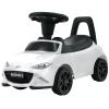 HEIMILI Kids Push Car,Foot-on-Floor Toy, Ride-On Toy with Anti-Slip Wheels, Bumper Guards for Fun & Safety (White) view 1