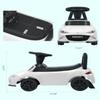 HEIMILI Kids Push Car,Foot-on-Floor Toy, Ride-On Toy with Anti-Slip Wheels, Bumper Guards for Fun & Safety (White) view 2