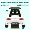HEIMILI Kids Push Car,Foot-on-Floor Toy, Ride-On Toy with Anti-Slip Wheels, Bumper Guards for Fun & Safety (White) view 4