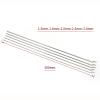 6pcs Stainless Steel Z-Shaped Servo Linkage Rods Ideal for RC Aircraft and Boat Models Z-Shaped Pull Rod(1.8) view 2