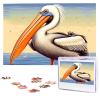 1000PCS Jigsaw Puzzle for Adults Personalized Picture Puzzle Pelican Birds Customized Wooden Puzzle for Family, Birthday, Wedding, Game Nights Gifts Animal Puzzle 29.5x19.7 inches view 1