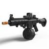 Ctffnny Powerful Full Auto M416 Gel Blaster, Pre-Loaded Function 130FPS, 80FT, 10RPS, High Speed Gel Gun, Orby Gun Drum Magazine with Goggles for Backyard Games view 3