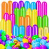 MGparty 150 Pcs Easter Eggs 2.36" Bright Plastic Fillable Easter Eggs Empty with 12 Golden Eggs for Easter Basket Stuffers, Party Favors, Egg Hunt Supplies, and Easter Decorations view 1