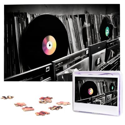 1000PCS Jigsaw Puzzle for Adults Personalized Picture Puzzle Vinyl Records Customized Wooden Puzzle for Family, Birthday, Wedding, Game Nights Gifts Animal Puzzle 29.5x19.7 inches