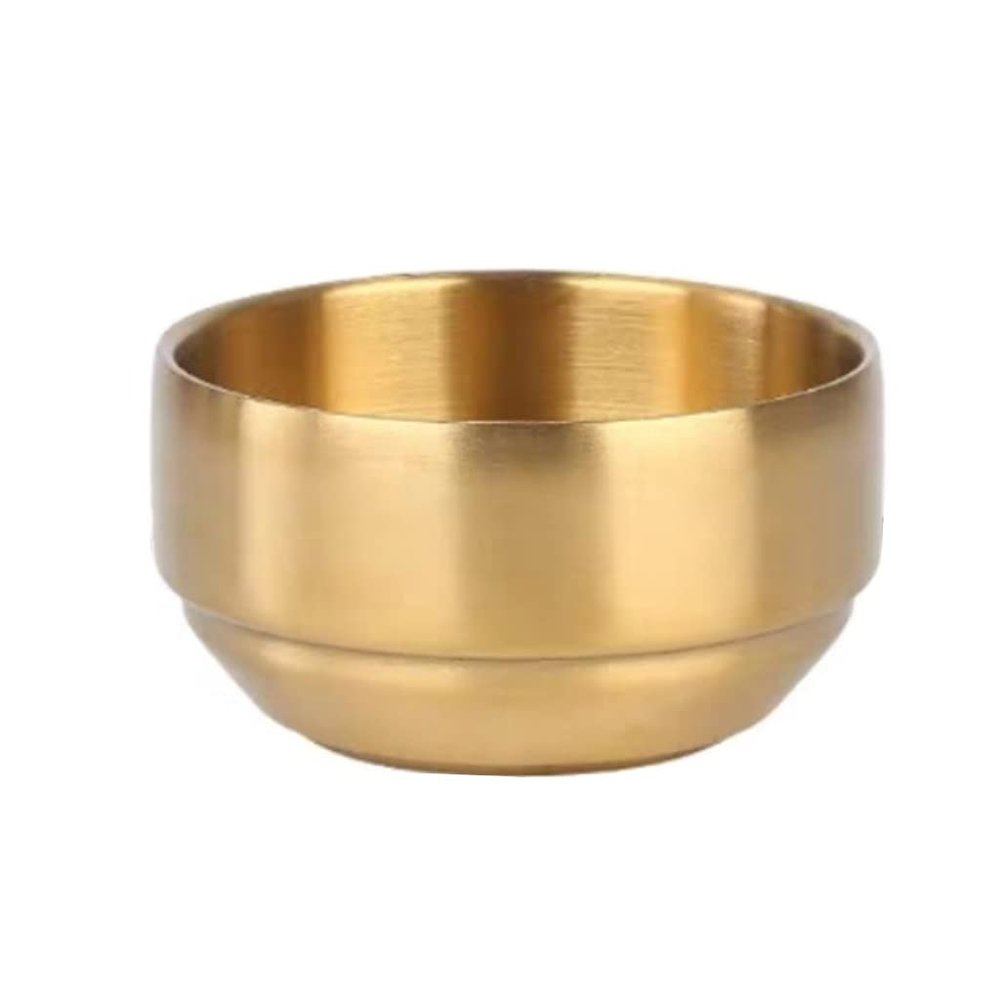 GANYKQ Stainless Steel Kids Soup Bowl Layer Bowl Food Bowl Tableware Base Bottom Thickened Food Bowl