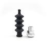 RC Boat Model Waterproof Bellows Sleeve Bellows Sleeve 42mm with Aluminum Base Accordion Cover Assembly view 3
