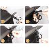 2pcs Bike Stroller Hooks, Adjustable Double Swivel Hooks for Hanging Bags, Multifunctional for Bicycle and Stroller view 4