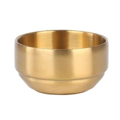 GANYKQ Stainless Steel Kids Soup Bowl Layer Bowl Food Bowl Tableware Base Bottom Thickened Food Bowl