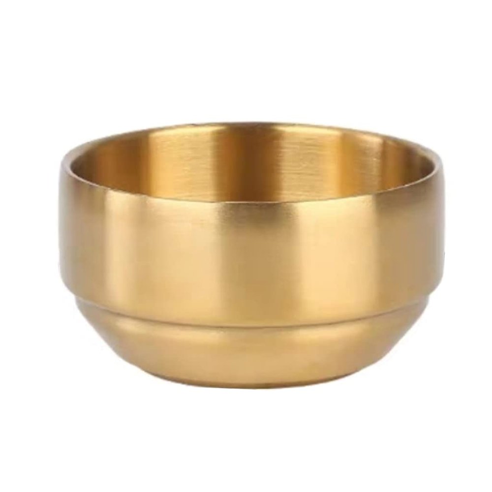 GANYKQ Stainless Steel Kids Soup Bowl Layer Bowl Food Bowl Tableware Base Bottom Thickened Food Bowl