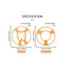 FEICHAO Drone Protection Accessories Propeller Protector Cover Anti-Scratch Cover Mounting Bracket Compatible with NEO Drone (Lower Cover Gray) view 3