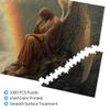 CDSASHCA Rain Over Rainbow,1000 Pcs Unique Adult Puzzles,Wooden Puzzles,Challenge Your Imagination and Creativity,Piece Together New Stories,Suitable for Giving to Friends, Couples, and Family view 3