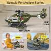 XUEXUE Kids Toys for 3 4 5 6 7 Years Old Boys, 15 inch Helicopter Toy, Military Rescue Helicopter Crane Toy with Lights and Sounds, with Hanging Tray, Toddler Gifts view 3