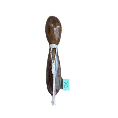 Black Hawaiian Ipu Heke music instrument, 19 inches High Hula instruments, Hula Danc Instrument,