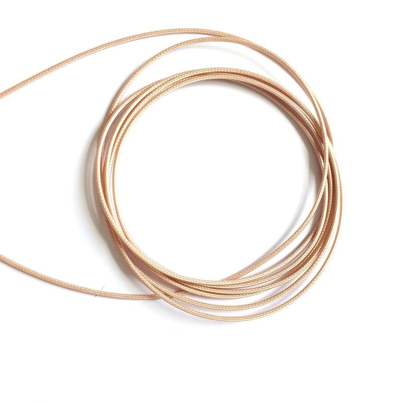 15M 50 ohm Shielded Silver Plated RG316D Ultra Low Loss Cable Reversed Polarity SMA Male to SMA Female Jumper -RF Antenna