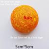 11Pcs 2-Inch Solar System Planet Ball Sun Moon Earth, Decoration Space Science Education Popular Science Model to Increase Interest School Family view 3