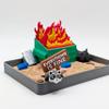 UglaForge Dumpster Fire Zen Garden view 1