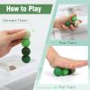 APLIST Silicone Magnetic Balls Fidgets for Adults Teens, Stress Anxiety Relief Sensory Toys for Autism ADHD, Large Texture Magnet Balls Office Desk Toy, Quiet Fidgets Items for Fingers Hands view 3