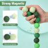 APLIST Silicone Magnetic Balls Fidgets for Adults Teens, Stress Anxiety Relief Sensory Toys for Autism ADHD, Large Texture Magnet Balls Office Desk Toy, Quiet Fidgets Items for Fingers Hands view 4