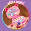 Disney Jr. SuperKitties Su-Purr Backpack Set with Adjustable Strap, 7-Pieces, Lights and Sounds Play Tablet, Dress Up and Pretend Play, Kids Ages 3 and Up by Just Play view 3