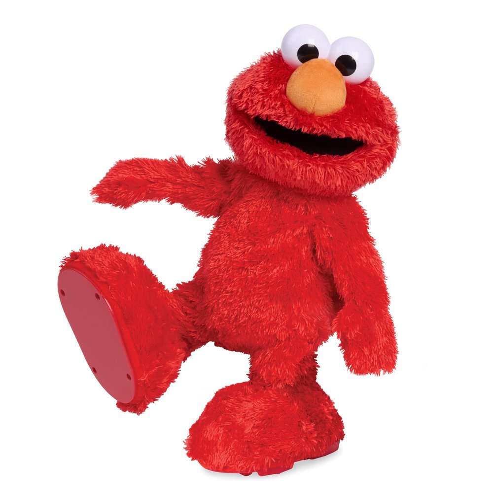 Sesame Street Hokey Pokey Elmo 14 Interactive Plush Toy, Sings, Dances & Plays Music, Bilingual Stuffed Animal for Pretend Play, Soft & Huggable, Ages 18 Months and Up by Just Play