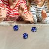 3 Pieces Dice Polyhedral Dice Set Cards Accessory view 3