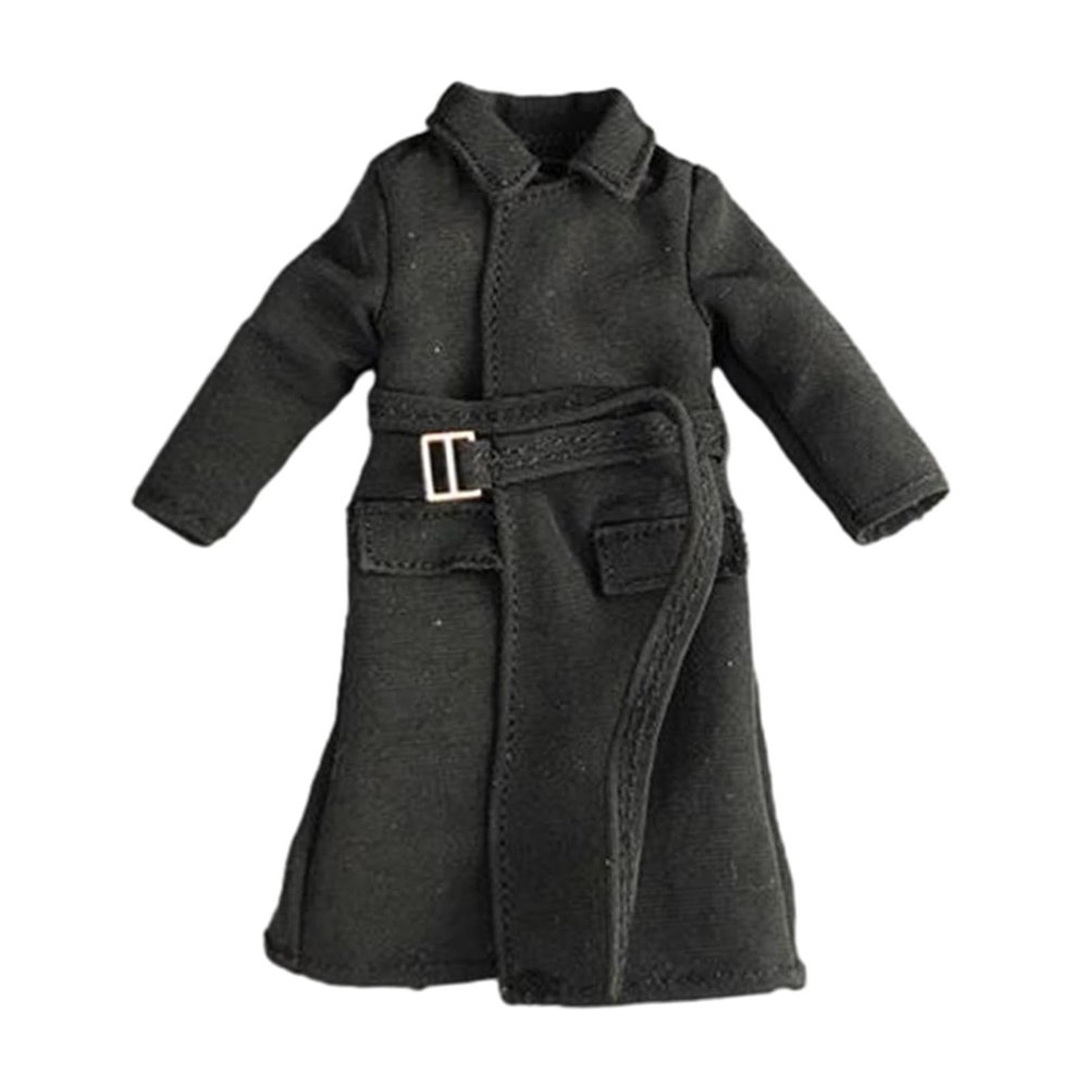 1/18 Male Figure Long Windbreaker Stylish Accessories Clothes Soft Outfits
