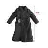 1/18 Male Figure Long Windbreaker Stylish Accessories Clothes Soft Outfits view 3